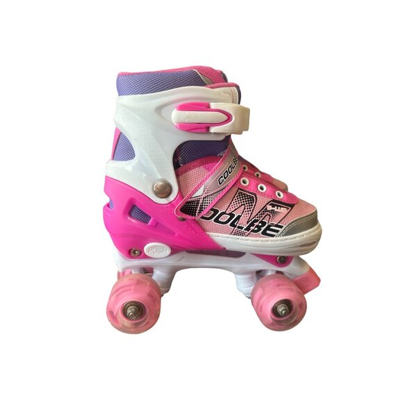 Sowume Adjustable Girl's Roller Skates, Light Up Colorful Wheels, Medium-(13-3 U - Picture 2 of 7
